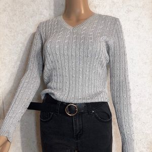 ‘Charter Club’ Silver Sweater